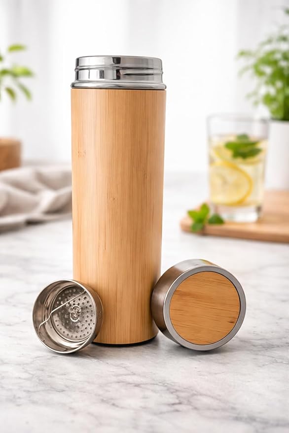 Bamboo Flask Bottle (250ML)