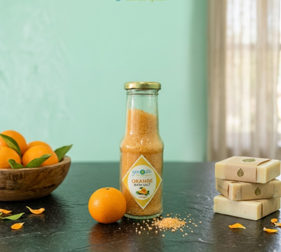 Orange Bath salt 200Gm