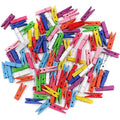 Mini Colorful Natural Wood Pin (Pack of 50)