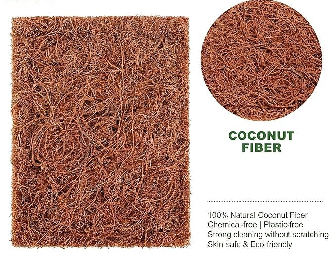 Coconut Utensil Coir (Pack of 3)
