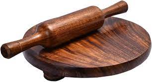 Brown Wooden Belan for Chapati