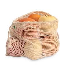 Cotton Mesh Vegetable Bag